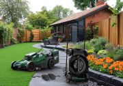 Webb Eco 38cm brushless rear roller rotary lawnmower